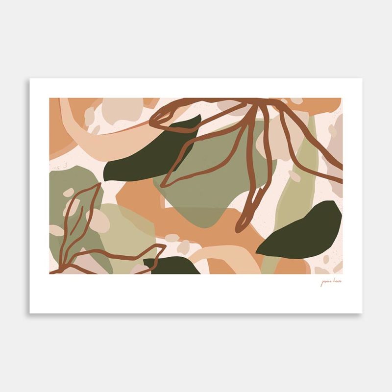 Autumn Leaf IV Art Print By Jasmine Kroeze