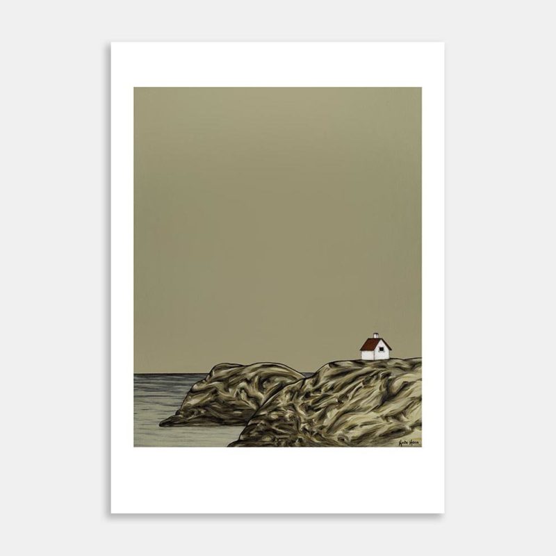 Unwritten Horizon Art Print By Kate Horn