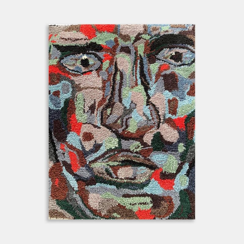 Fractured (2025) Original Textile Art by Liz Smith