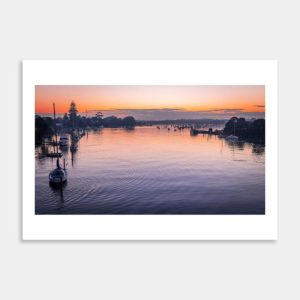 Tamaki River Art Print By Jeff Michaels