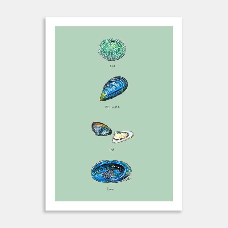 Kaimoana Art Print By Lesh Creates