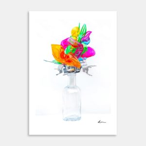 Electric Petal Art Print By Lisa Watkins
