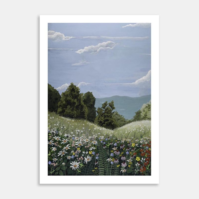 Meadow 1 Art Print By Shermila Siriwardana