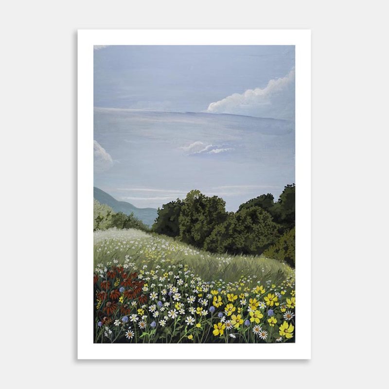 Meadow 2 Art Print By Shermila Siriwardana