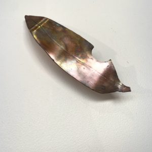 Autumn Leaf Sculpture By Gae Webster