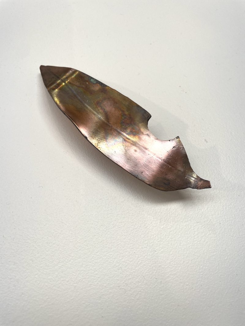 Autumn Leaf Sculpture By Gae Webster