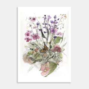 Monarch Resting Art Print By Jacqueline Letham