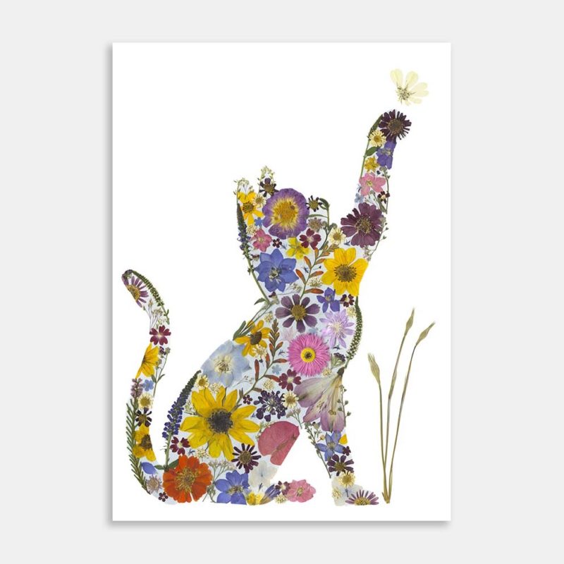 Cat Art Print By Kay Olsen