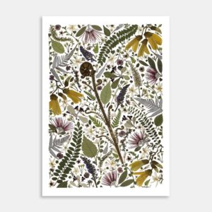 Emerging Koru Art Print By Kay Olsen