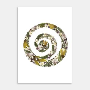Koru Art Print By Kay Olsen
