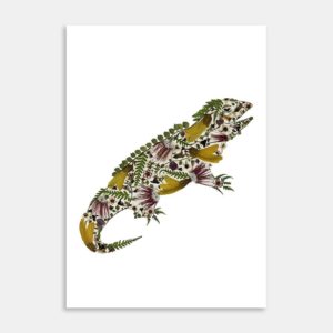 Tuatara Art Print By Kay Olsen