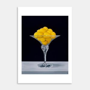 Citrus Reflections Art Print By Lynne Knowles