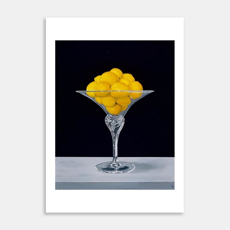 Citrus Reflections  Limited Edition Art Print By Lynne Knowles