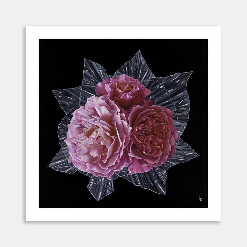 Threes Company  Limited Edition Art Print By Lynne Knowles