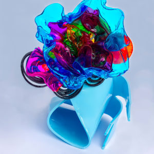 Atomic Bloom Original Sculpture By Lisa Watkins