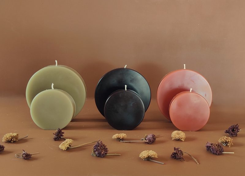 Luna Candle (Verde) By Juni Candles - Image 2