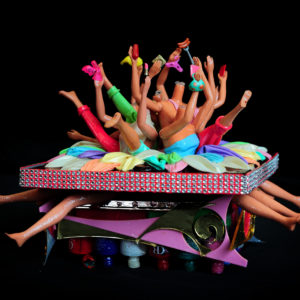 Flailing Pollination Original Sculpture By Lisa Watkins