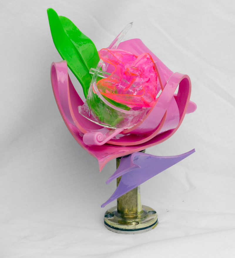Blush Bloom Original Sculpture By Lisa Watkins