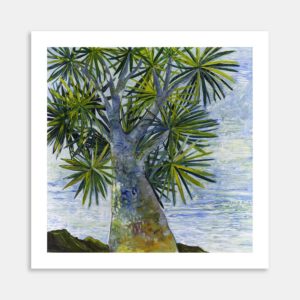 Cabbage Tree Art Print By Liana Steedman