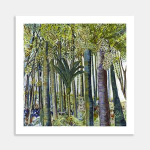 Nikau Art Print By Liana Steedman