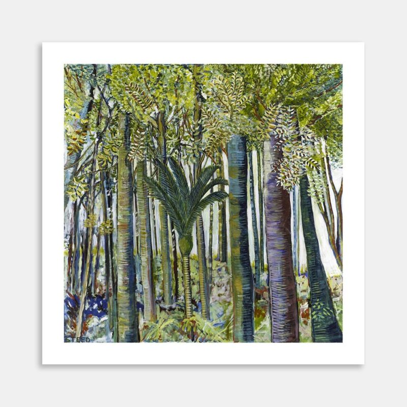Nikau Art Print By Liana Steedman
