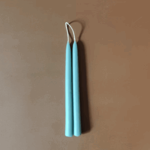 Hand Dipped Taper Candles Pair By Juni Candles