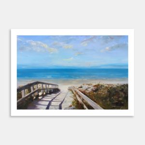 Cool Sands Art Print By Christina Maassen