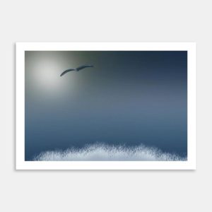 The Seagull Art Print By Claire Sewell