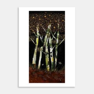 Midnight Art Print By Niki Hope