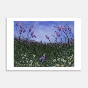 Summer Haze Art Print By Niki Hope