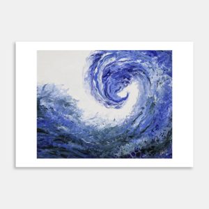 Wave Art Print By Niki Hope