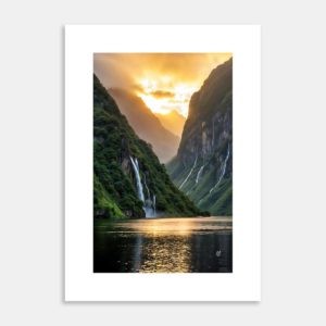 Evening Sound Art Print by Hiriwā Digital Art