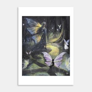 Fairies Queen Art Print By Warren Bliss