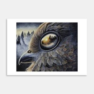 Forest Dawn Art Print By Warren Bliss