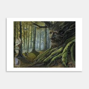 Tree Of The Forest Art Print By Warren Bliss