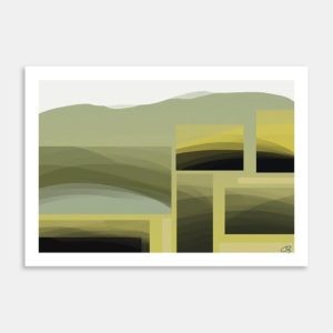 The Canterbury Plains Art Print By Claire Sewell