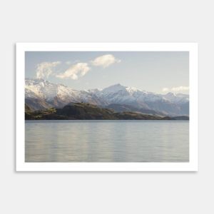 Black Peak Wanaka Art Print By George Chafer