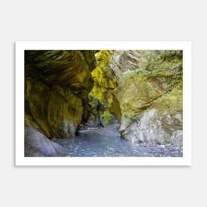 Into The Chasm Art Print By George Chafer