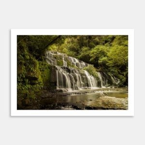 Purakaunui Falls Art Print By George Chafer