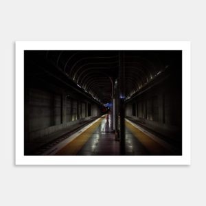 Britomart Station Art Print By Jeff Michaels