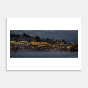 Queenstown Kelvin Heights Art Print By Jeff Michaels