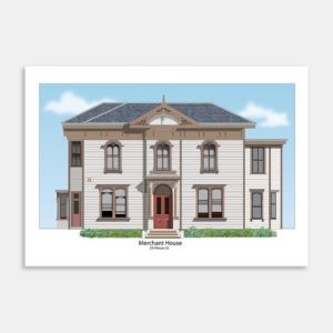 Merchant House Art Print By Jim Familton