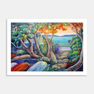 Algies Bay Art Print By Irina Velman