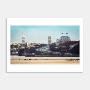 Harbour Bridge Art Print By Jeff Michaels