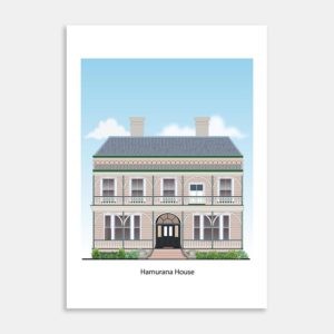 Hamurana House Art Print By Jim Familton