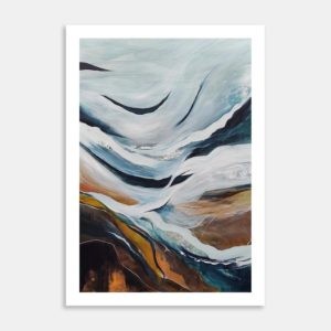Flow Art Print By Jocelyn Friis