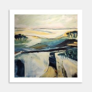 Unchartered Lands Art Print By Jocelyn Friis