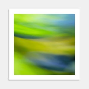 Green Haze Art Print By Destina Munro