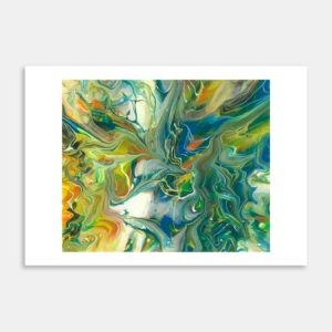 Mystic Tides Art Print By Marian Leef