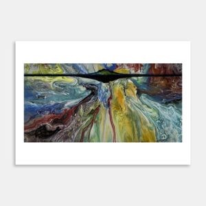 Rangitoto Art Print By Marian Leef